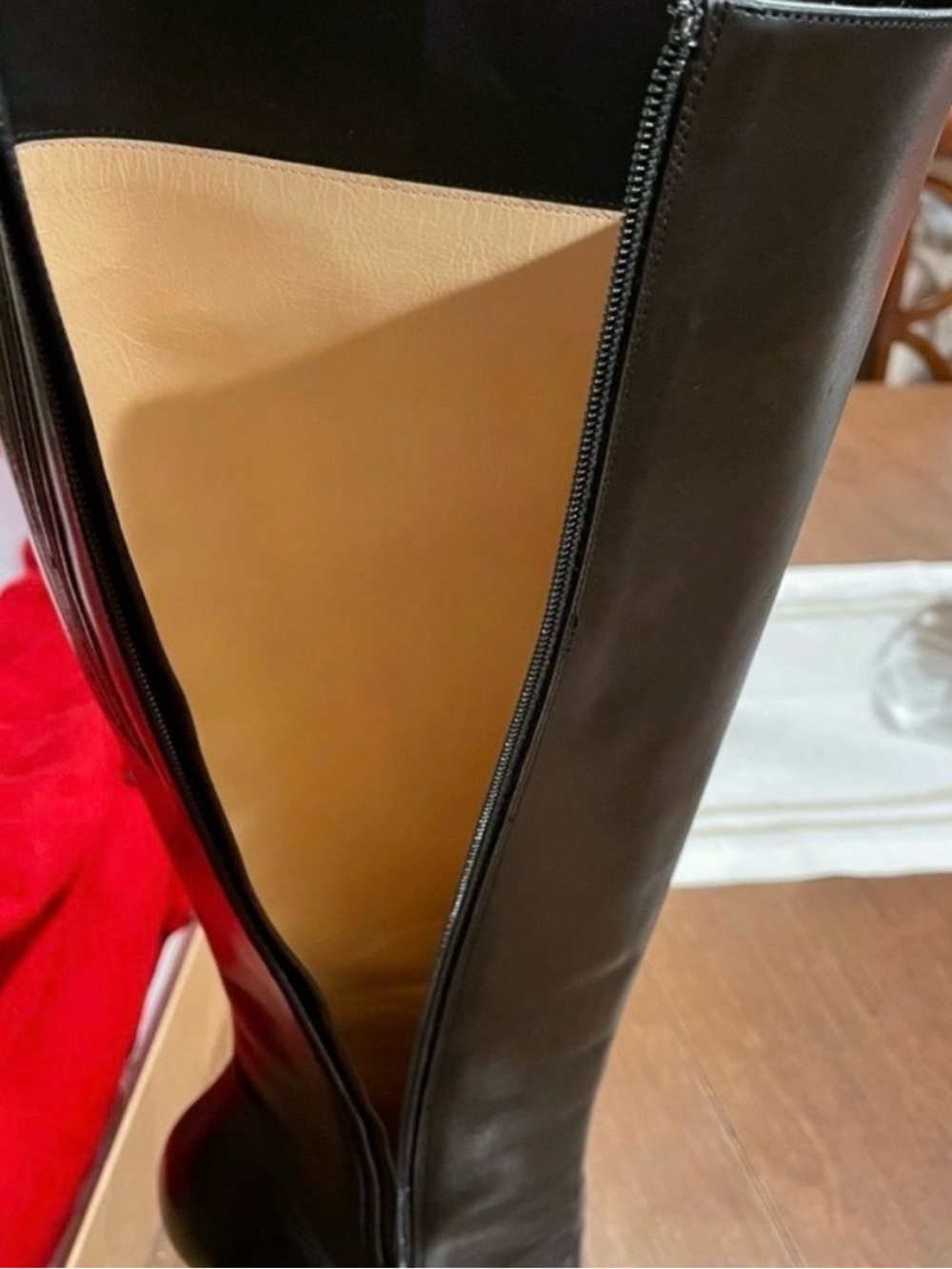 Christian Louboutin Black Bianca Botta Platform Boot 38.5 - Picture 7 of 9